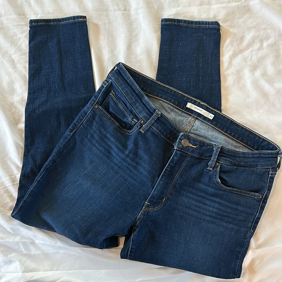 Levi Strauss 711 Skinny jeans W32 L26 - Picture 3 of 5